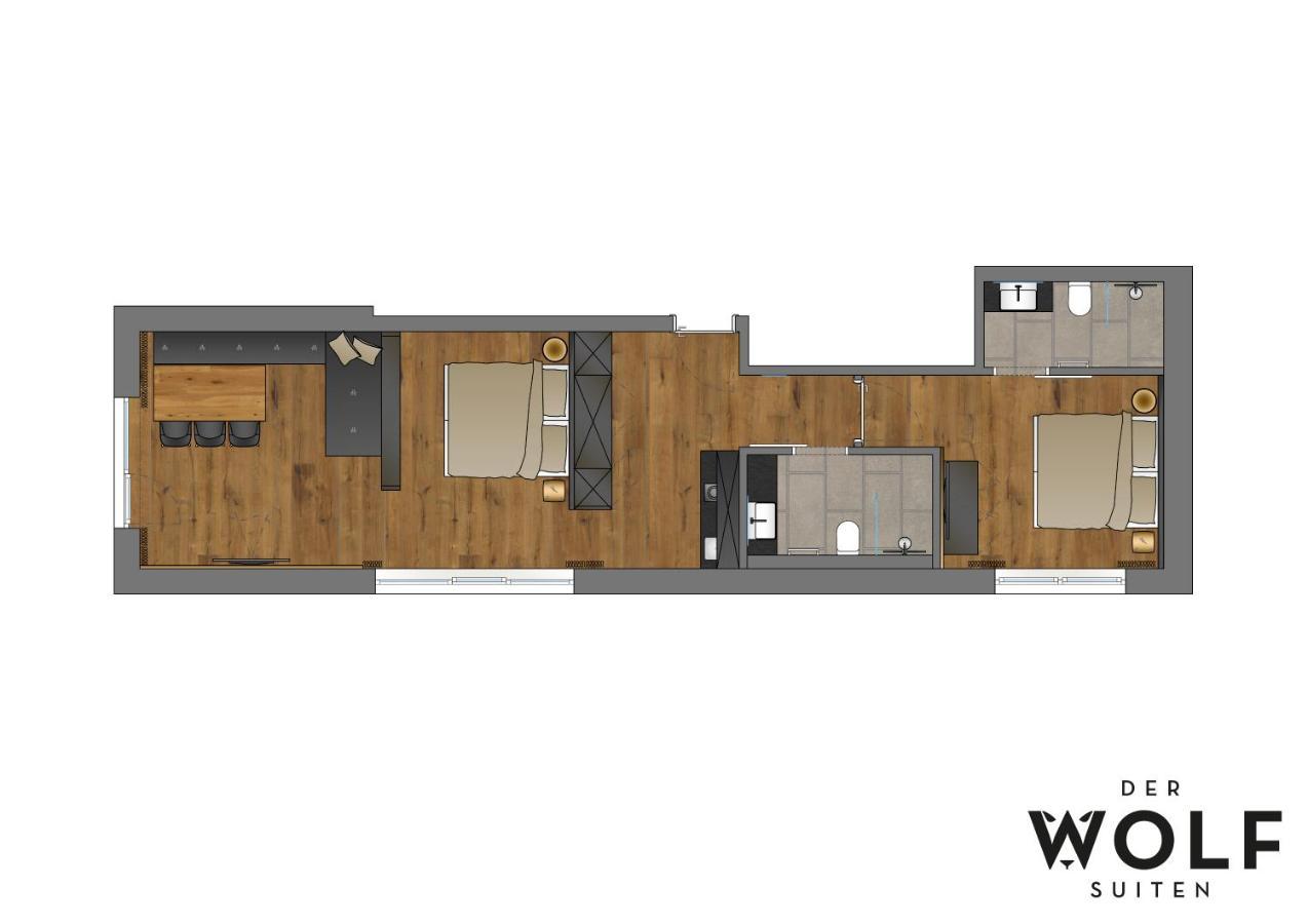 Der Wolf -suiten Apartment *